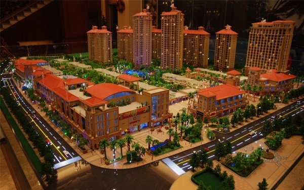 地形兰州新区兰州新区沙盘模型
