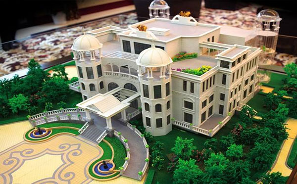 农业兰州新区兰州新区沙盘模型的应用