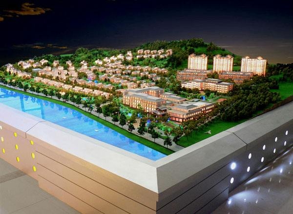 北京兰州新区兰州新区沙盘模型