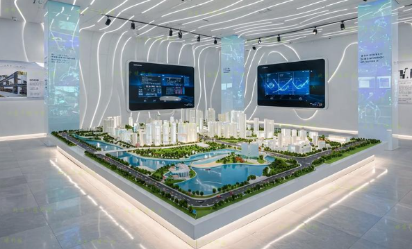 兰州新区2026 沙盘模型制作新工艺，数字互动与传统工艺相融合！
